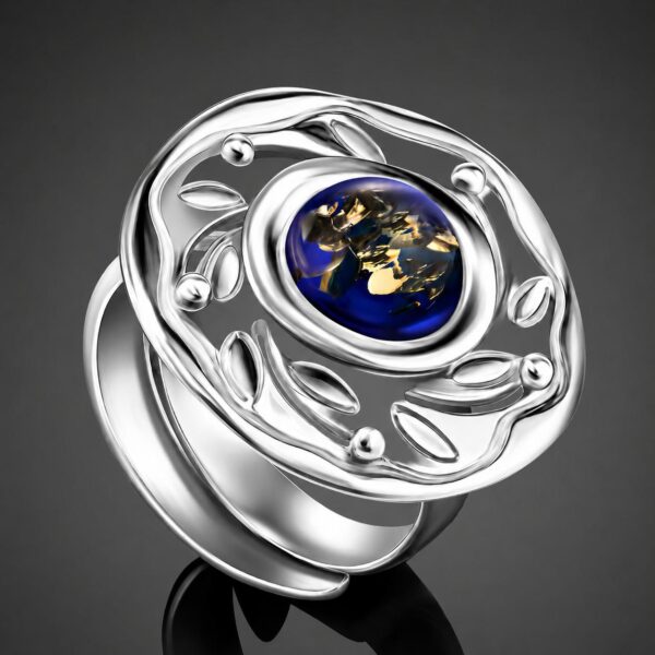 vin5.jpeg Vintage Blue Amber Ring