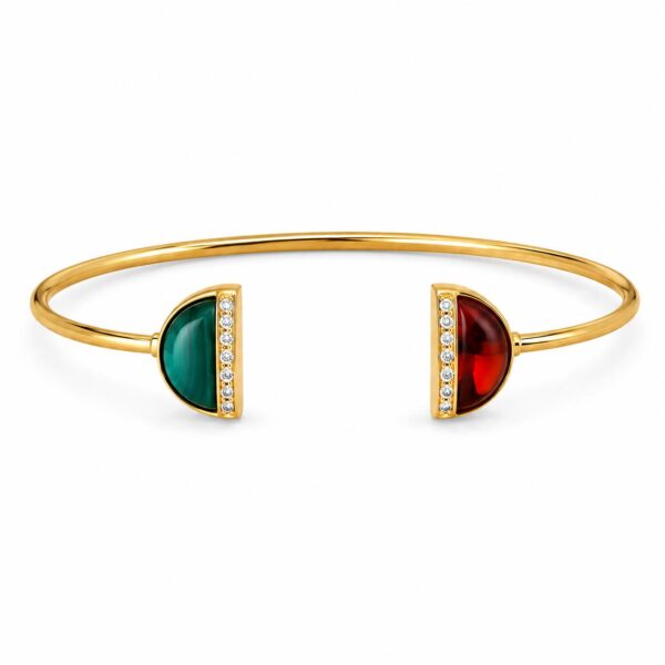 web2.jpeg Luna Amber & Green Aqeeq Bangle