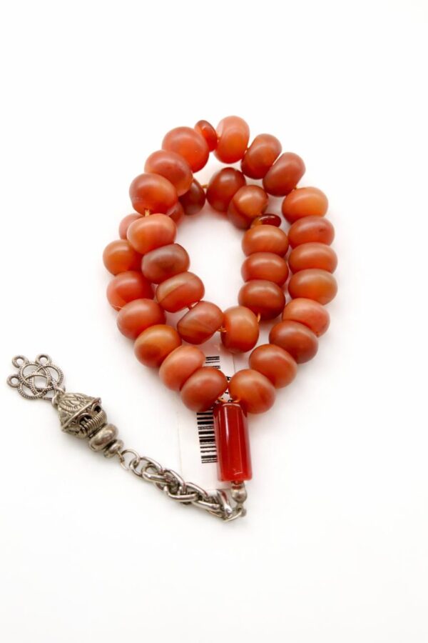 Yemani Aqeeq Tire Shape Beads
